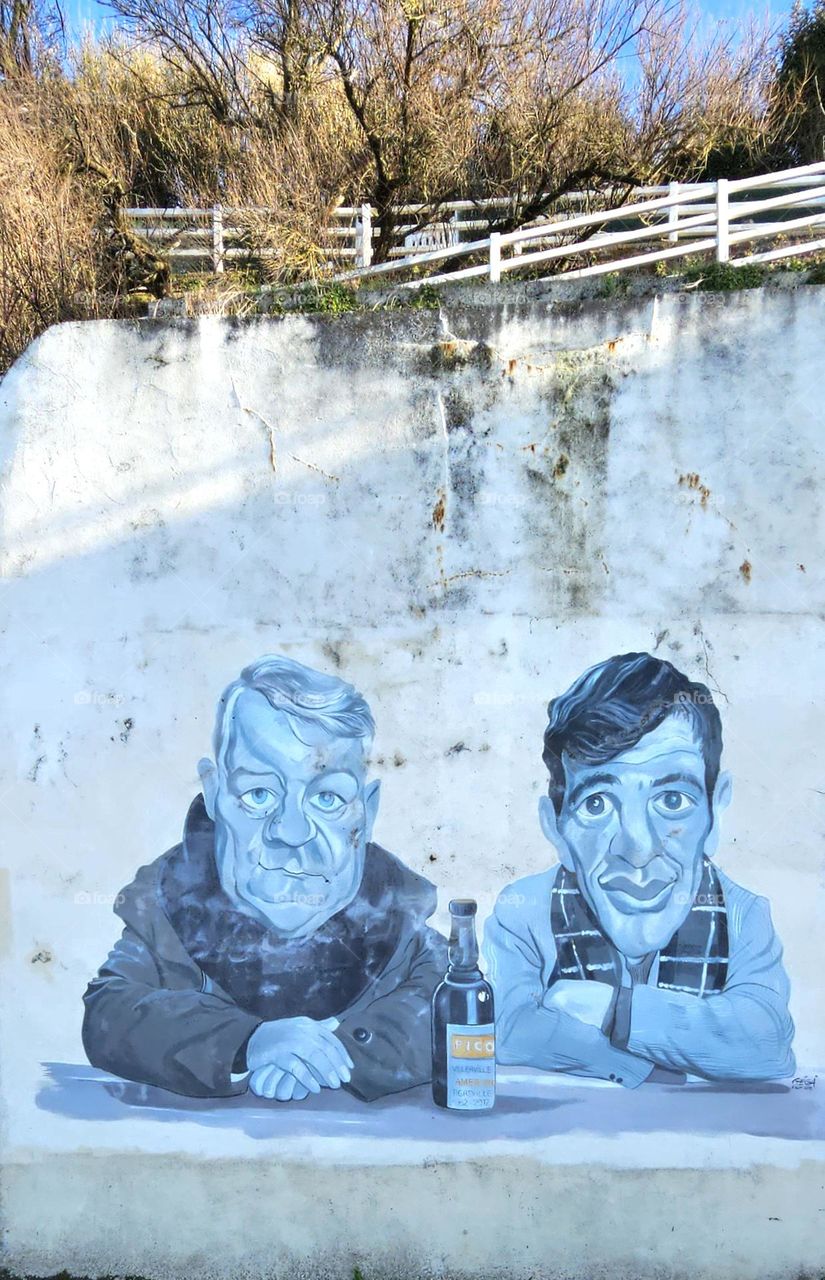 Le singe en Hiver à Villerville