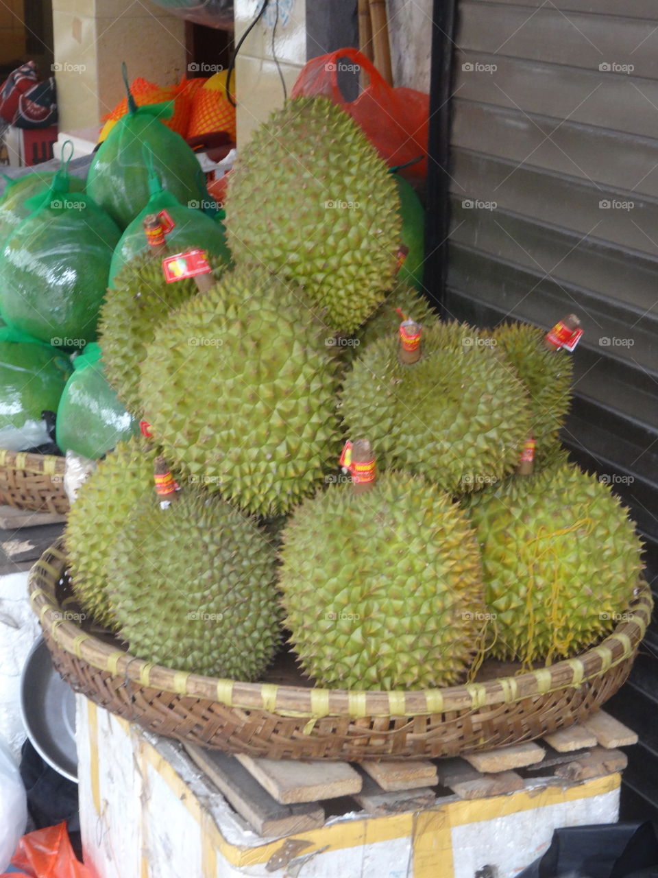 big fruit in Hanoi Vietnam