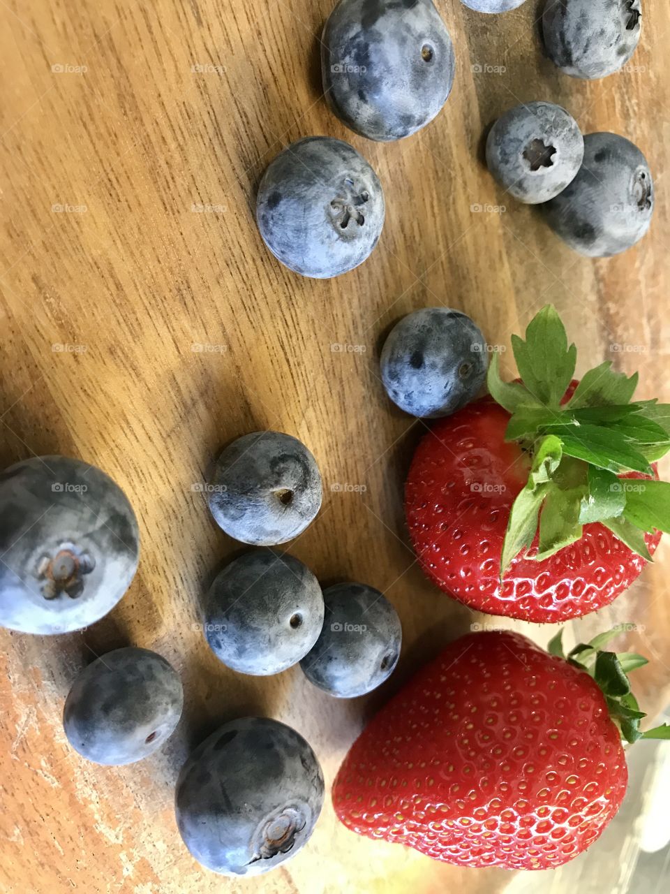 blueberry still life