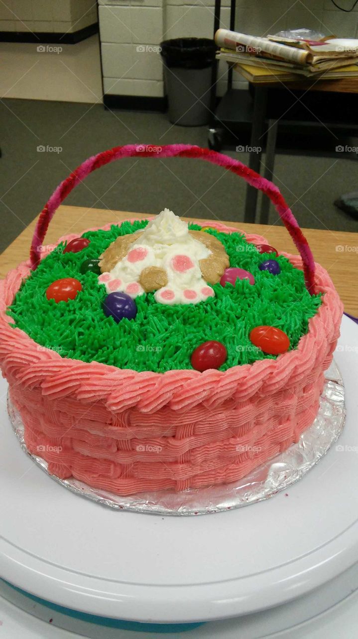 cooking class Easter cake