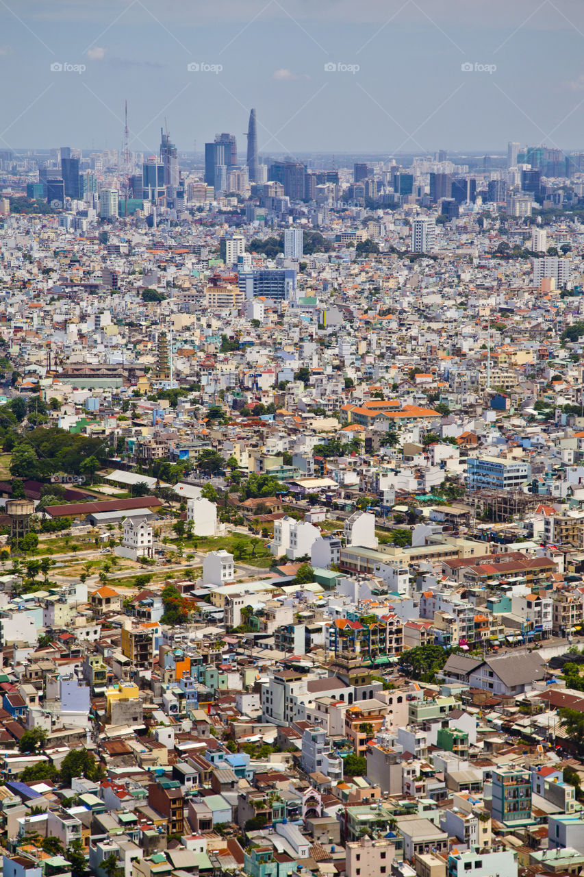 The city from above