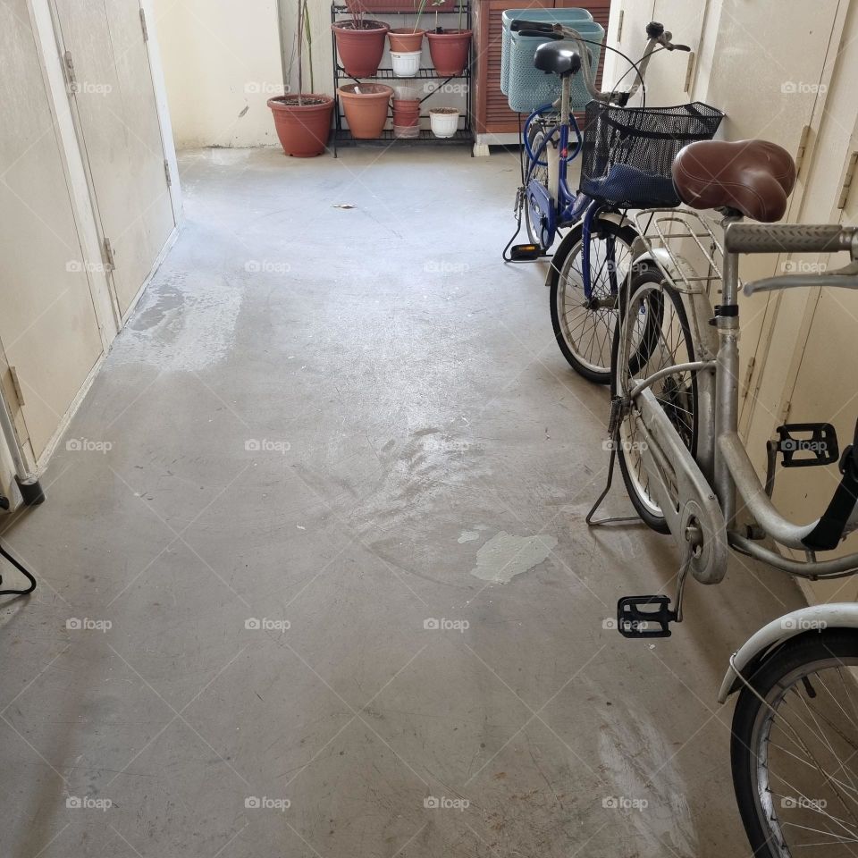 Space outside HDB flat