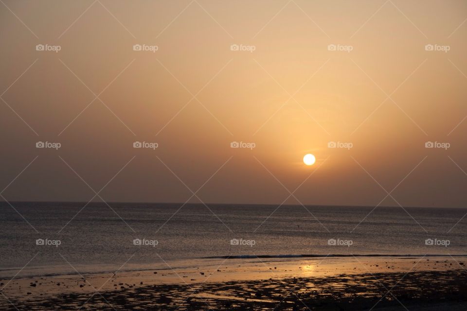 Sunset in Oman