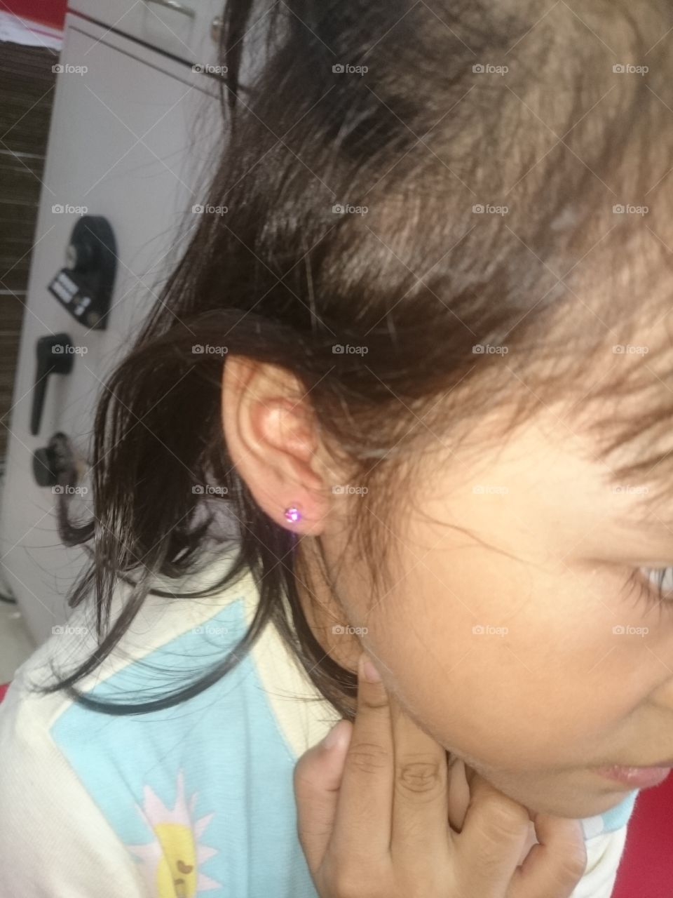 the new earings of the child