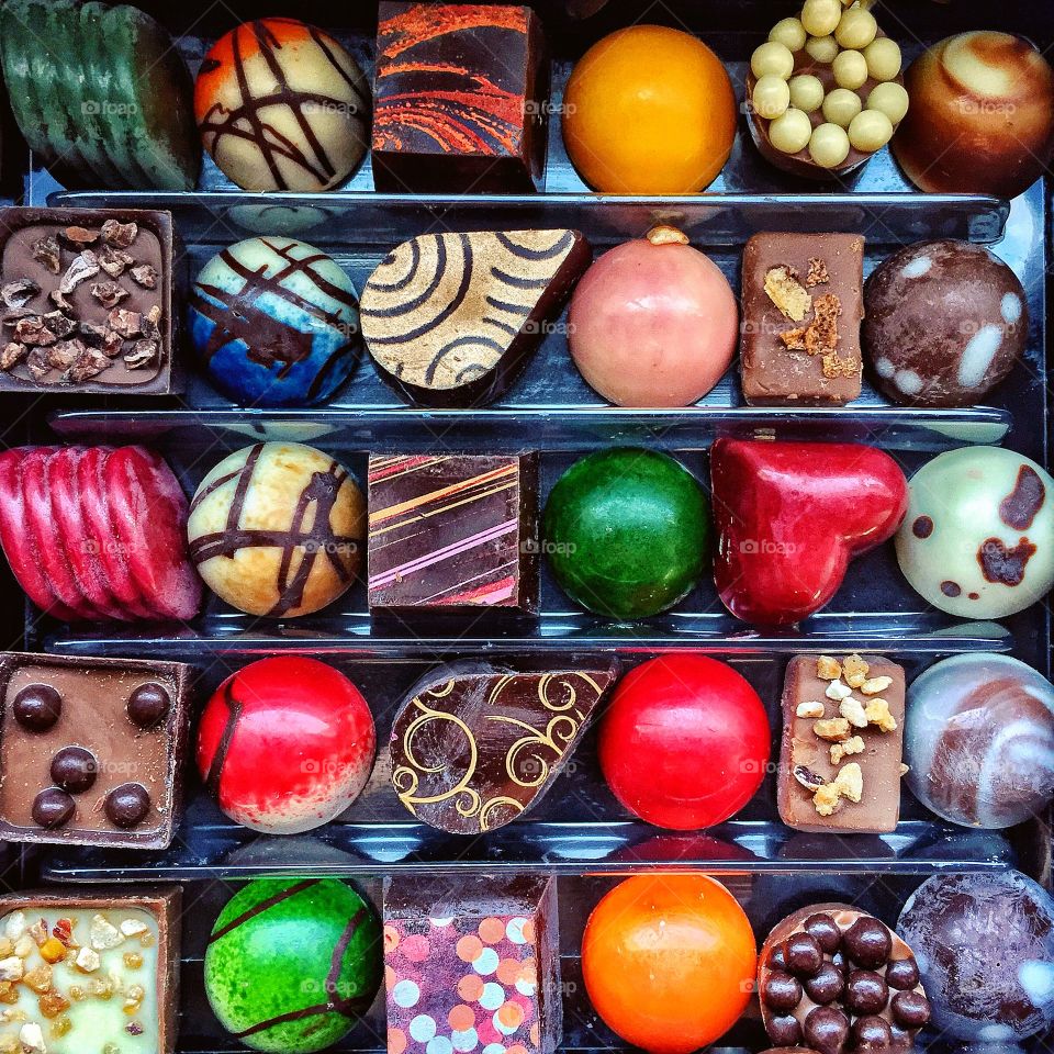 A box of chocolates