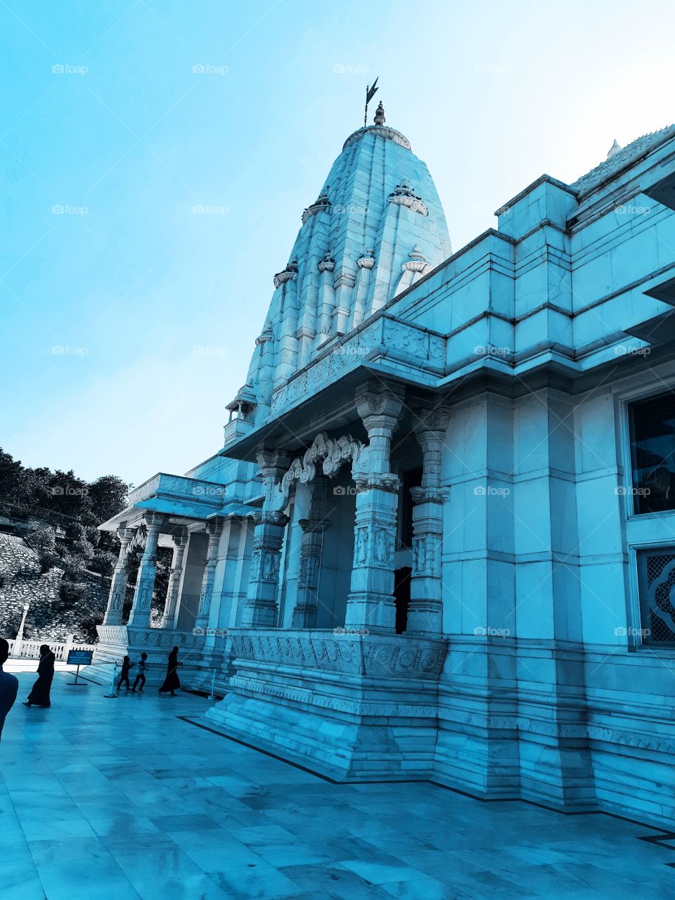 Birla temple , Jaipur, Rajasthan photo shoot on Camera