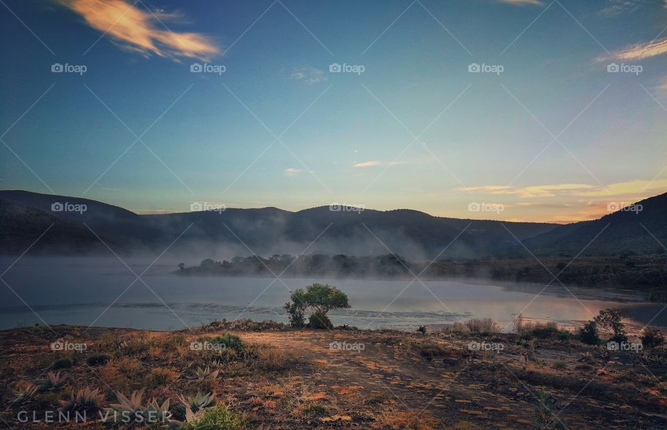 'n my way to the office.