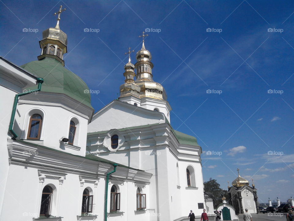 church in kiev Ukraine. one of the bigest churches