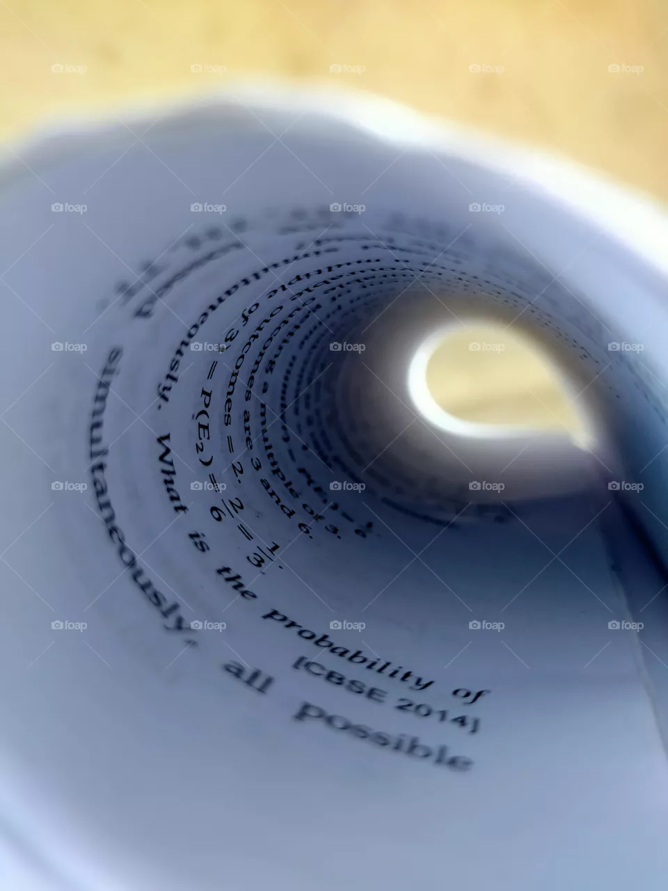 Books are deep like black hole.