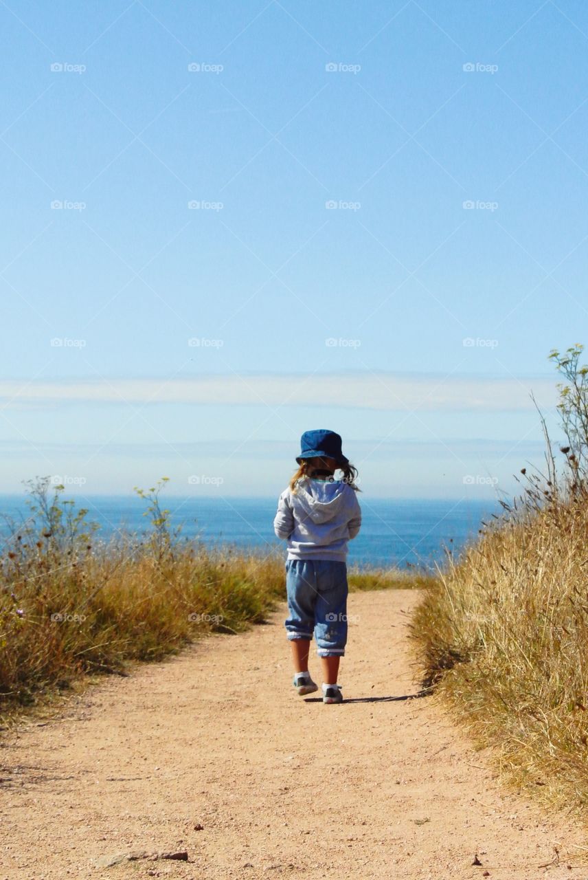 a walk by the seashore