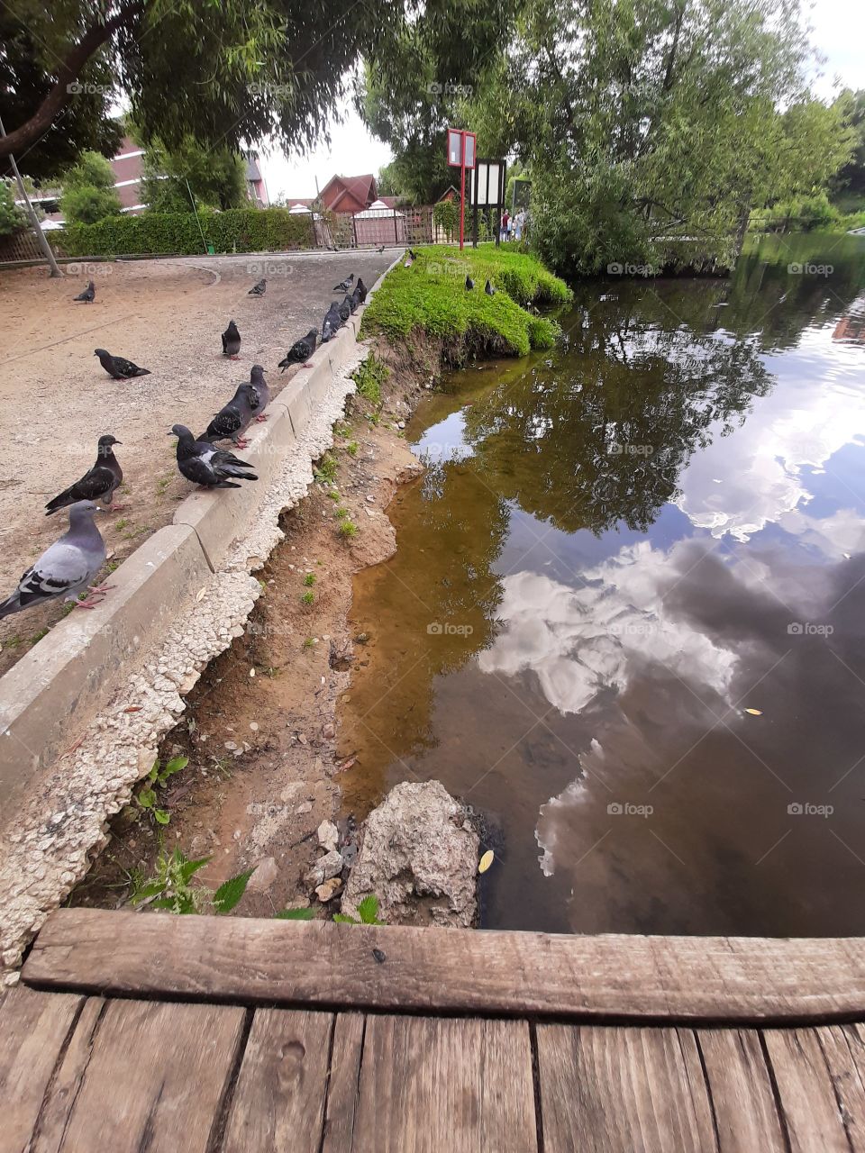 Возле  пляжа!