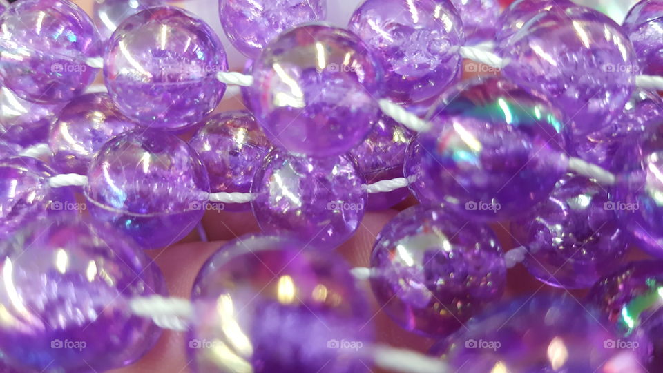 Purple Beads