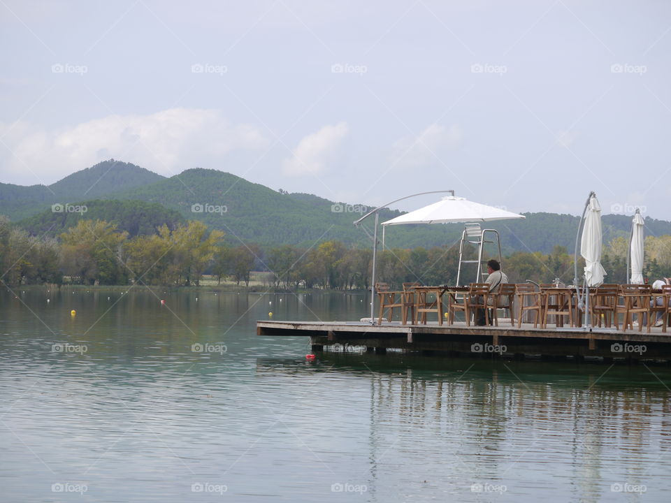 relax en el lago