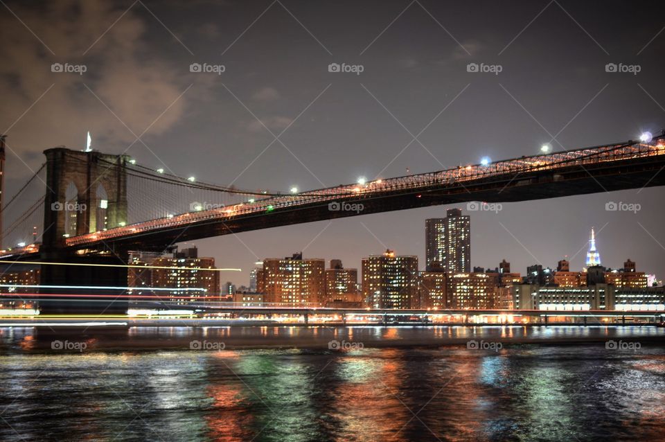 Light trail experiment