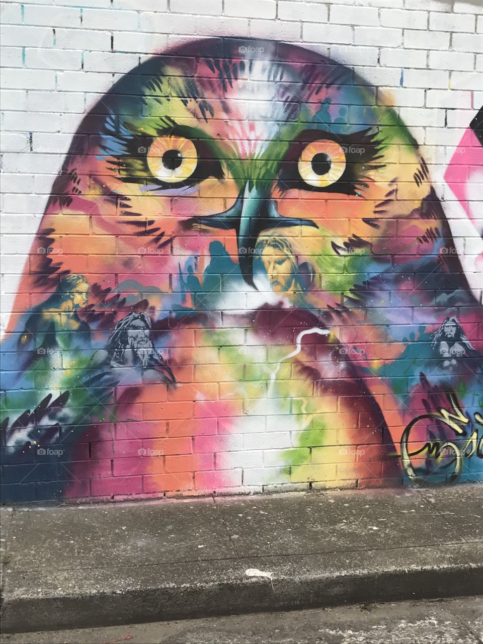 Street art in Melbourne 