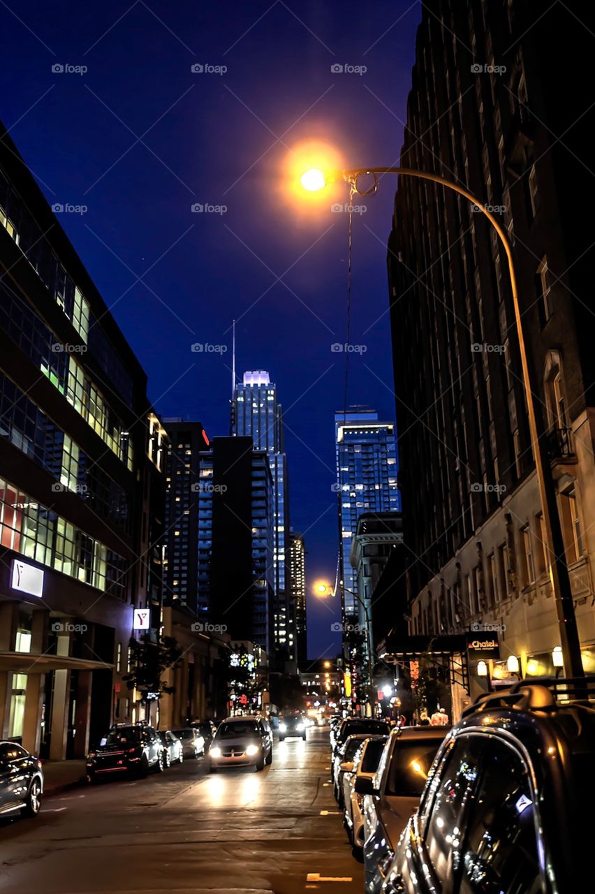 Street at night 