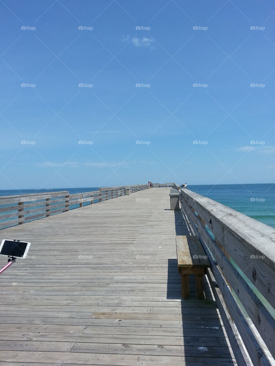 oceanic pier. take a walk on this beautiful boardwalk and feel the ocean breeze.