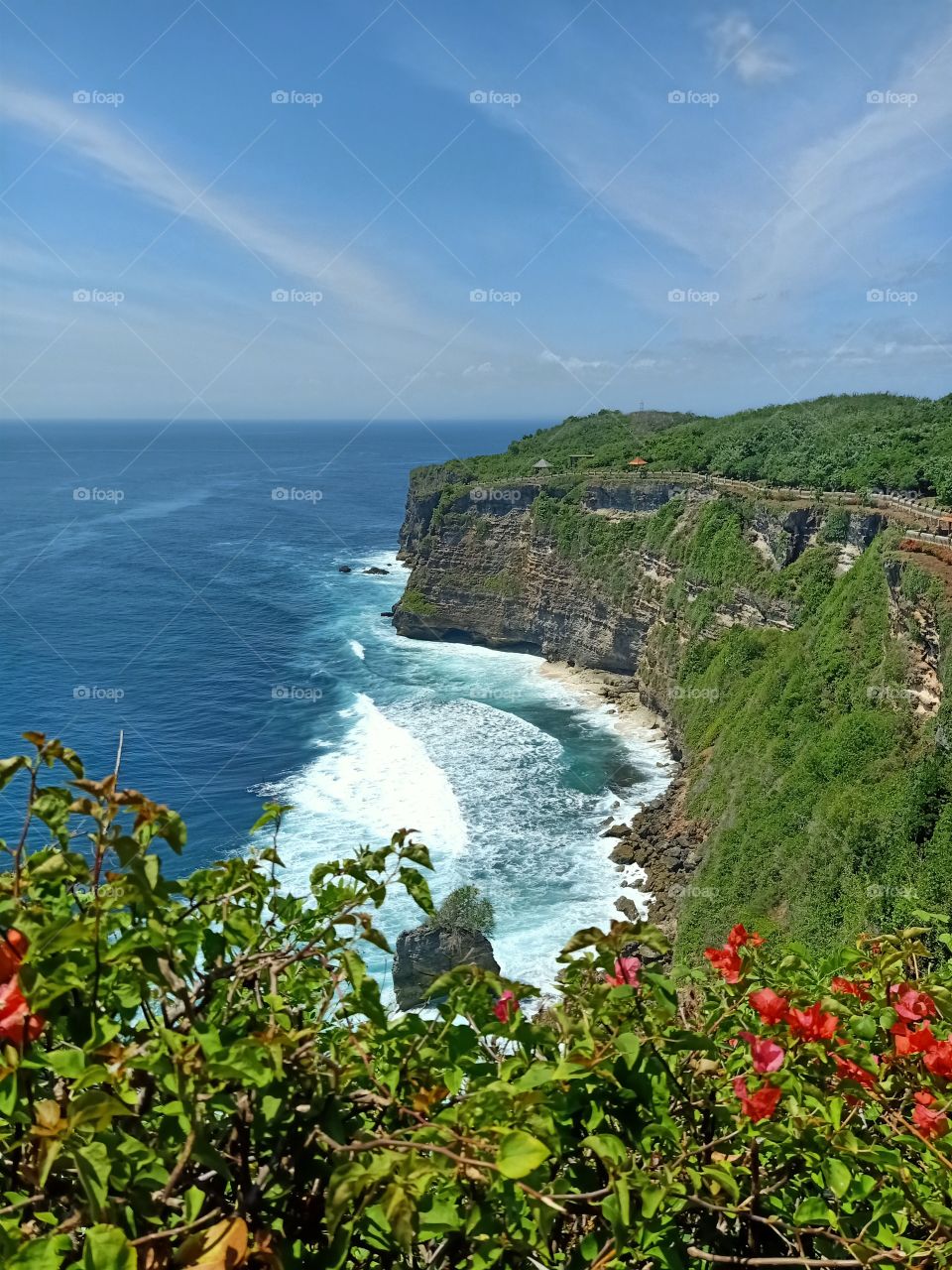 enjoy the view of the cliff listen to the waves and spoil your eyes