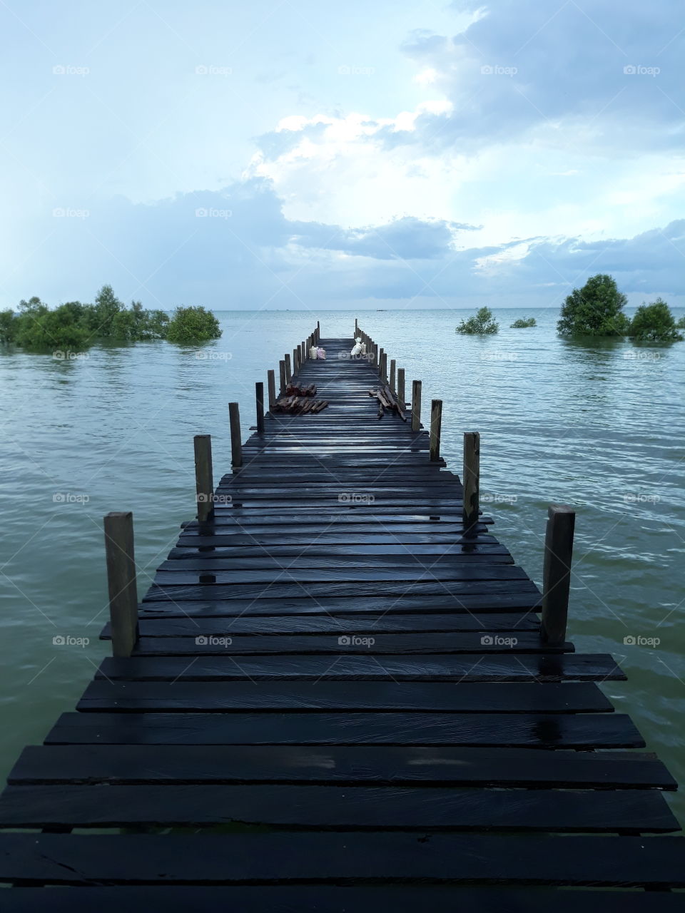 bridge at Sembera beach