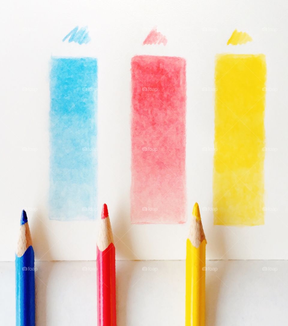 Colored Pencils Gradient RGB