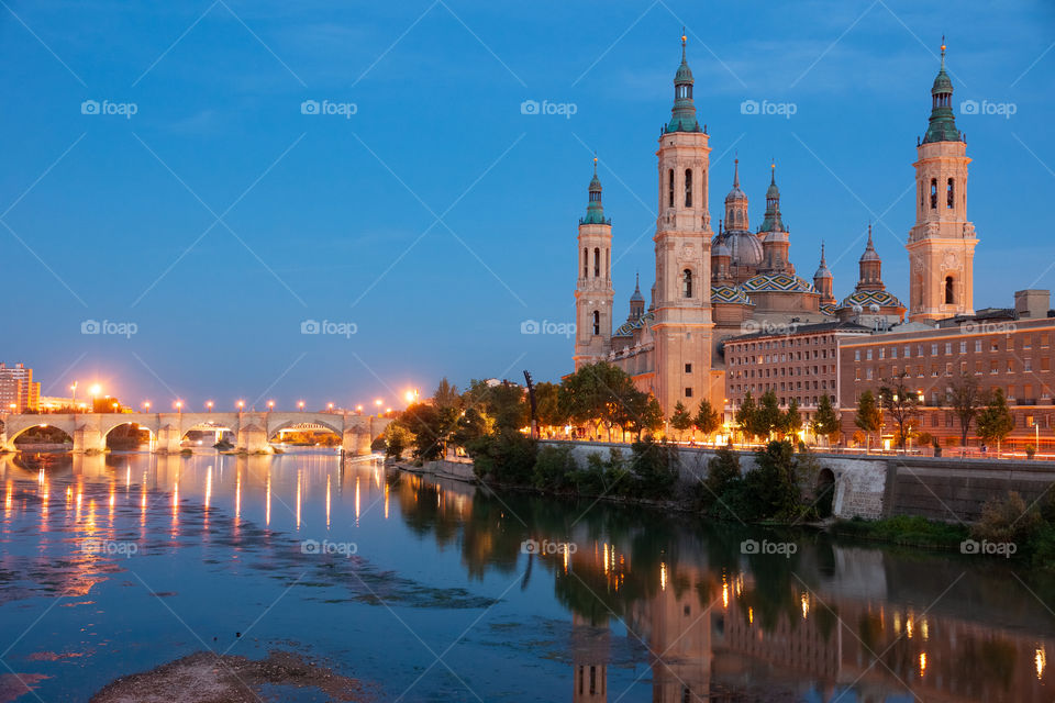 Zaragoza in Spain 