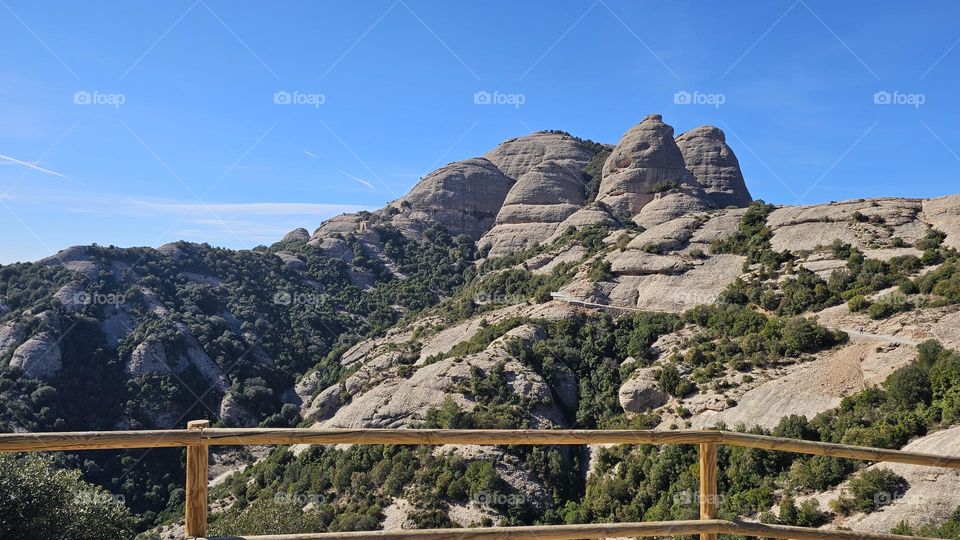 Montañas Montserrat catalunya (España)