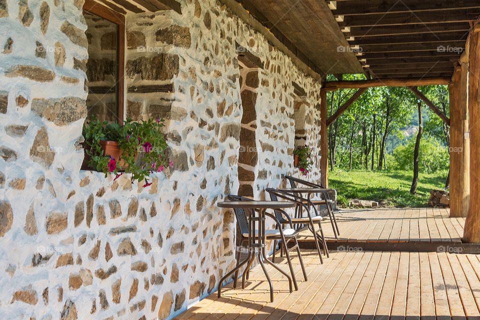 House in the mountain