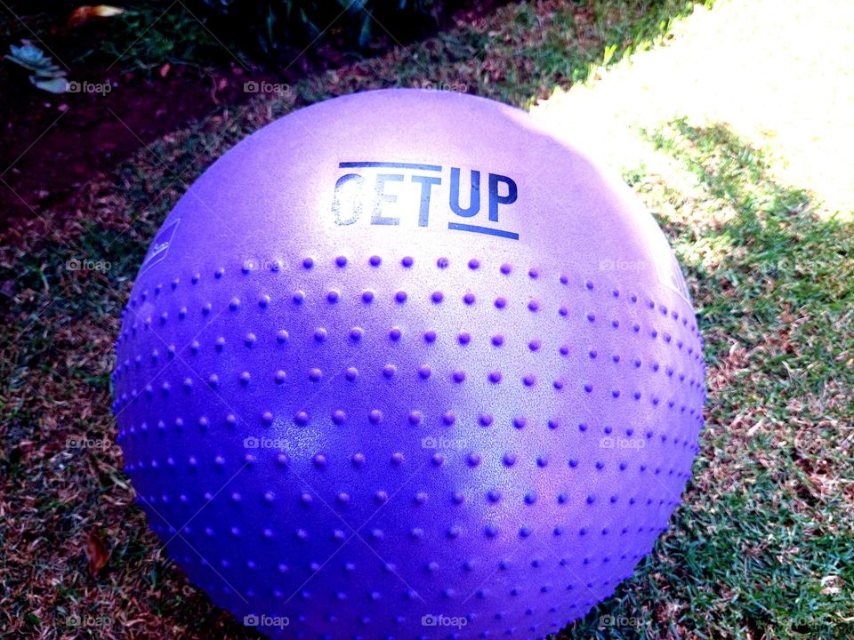 Get up purple ball