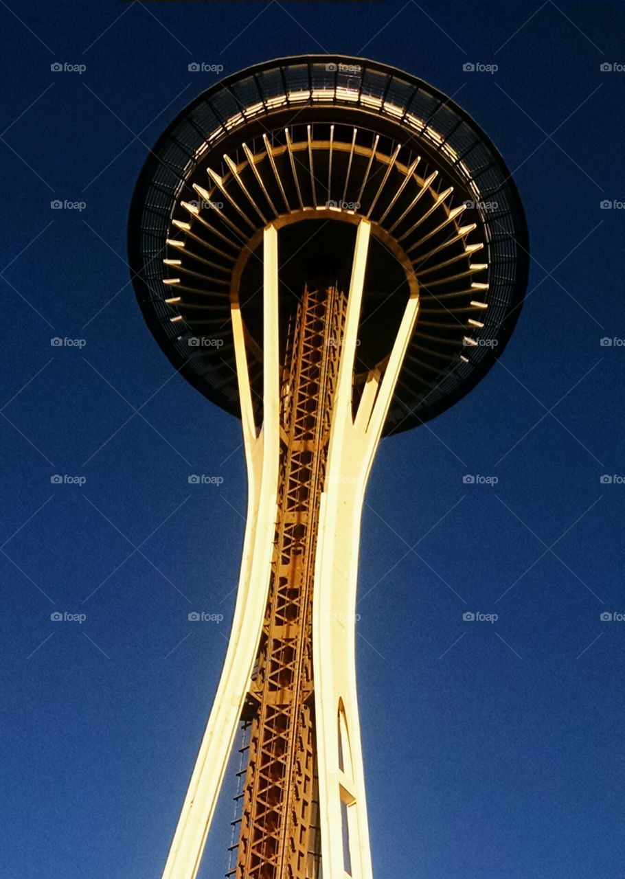Space Needle. spent our anniversary down in Seattle..... love that city!