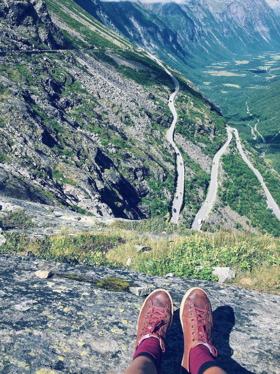 Trollstigen from above 