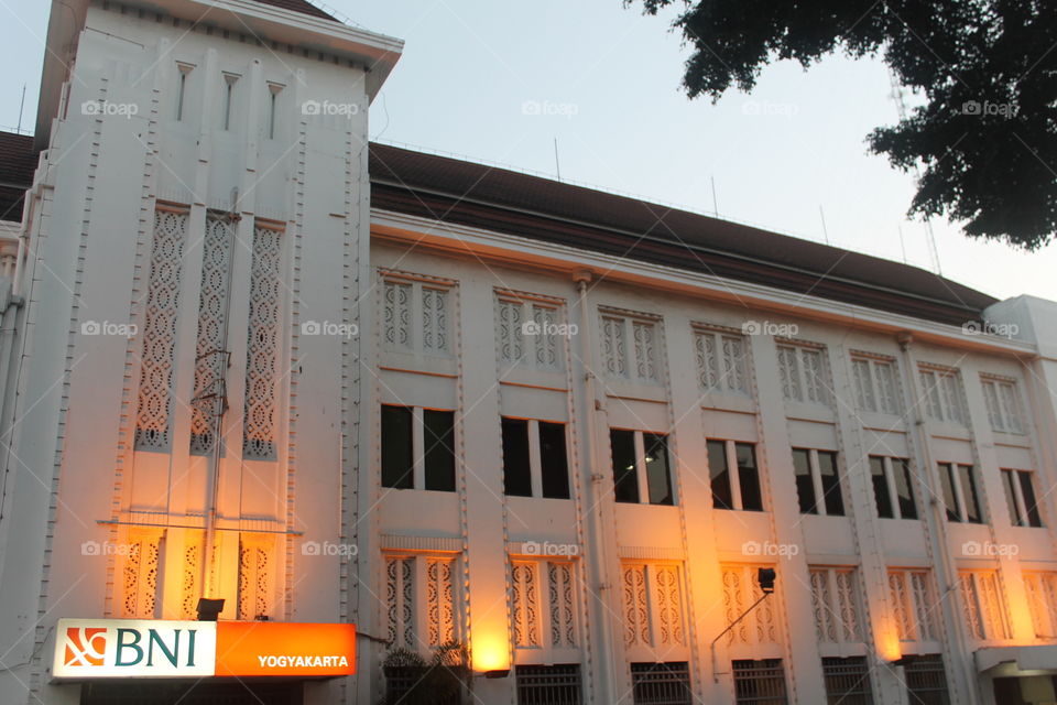 BNI building at Yogyakarta