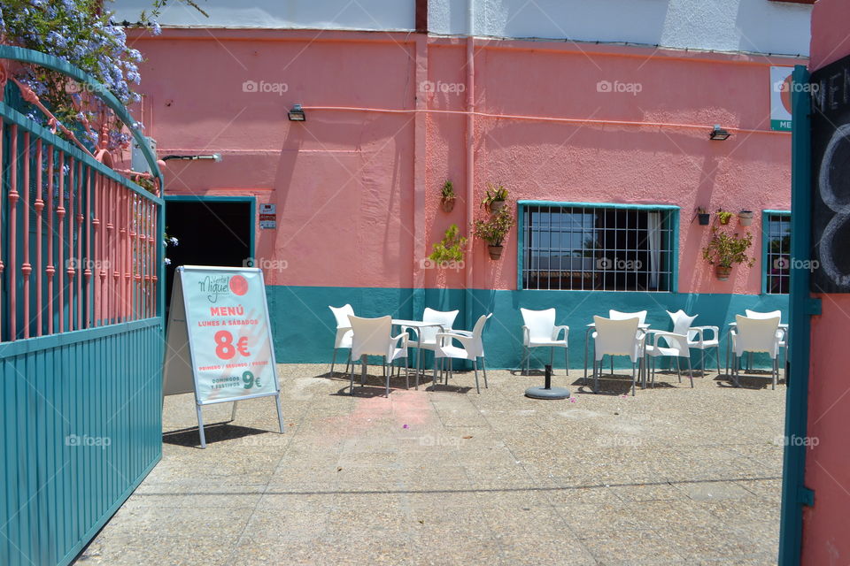Restaurant Front, La Línea, Spain