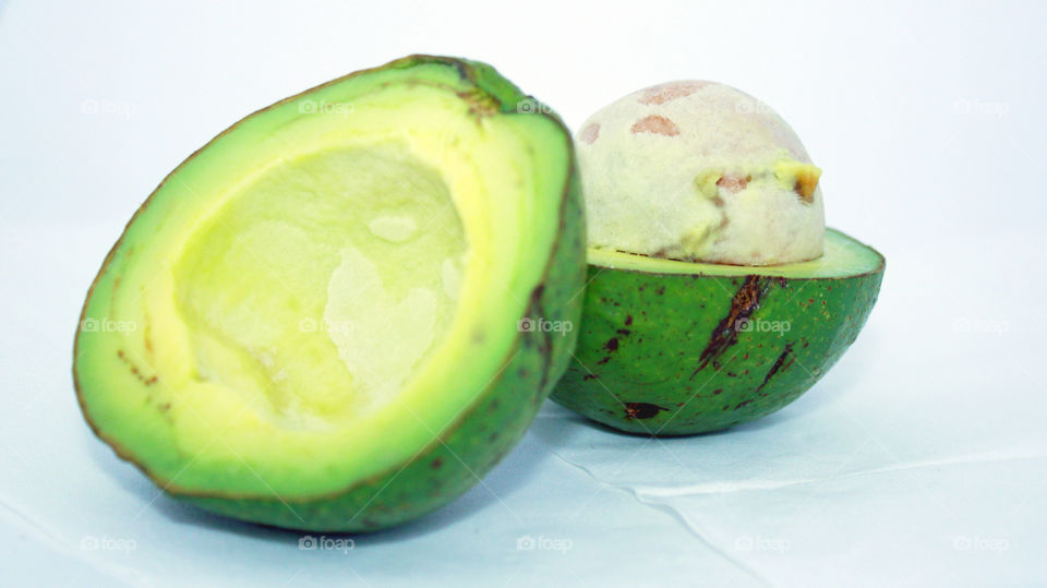 Avocado fruit great for advertising product.
