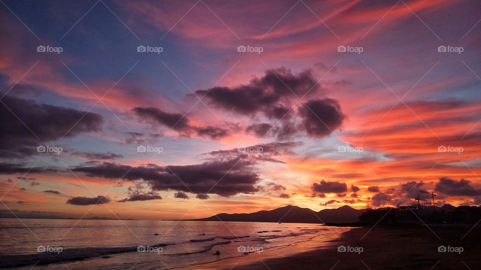 Sunset, Dawn, Water, Dusk, Beach