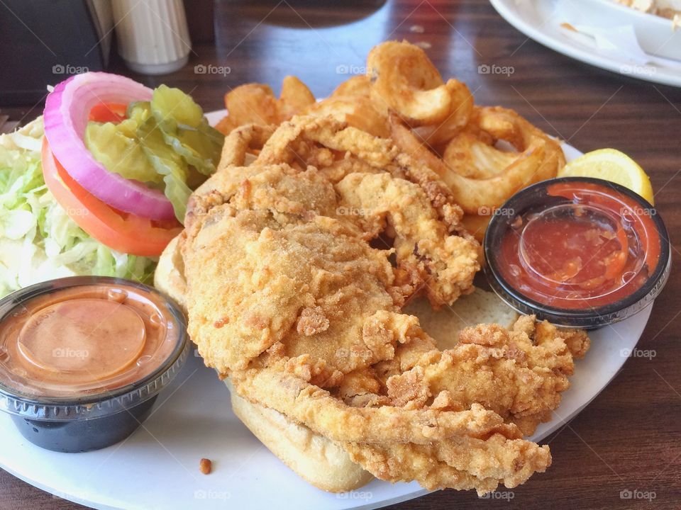 Fried Soft shell crab