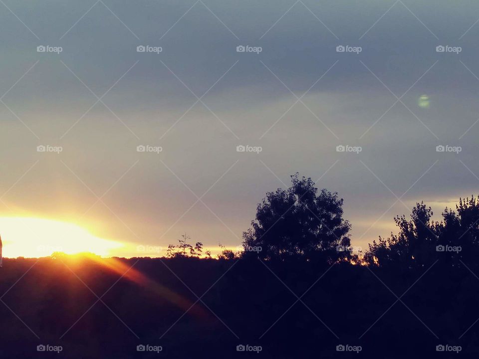 Sunrise in the Poconos