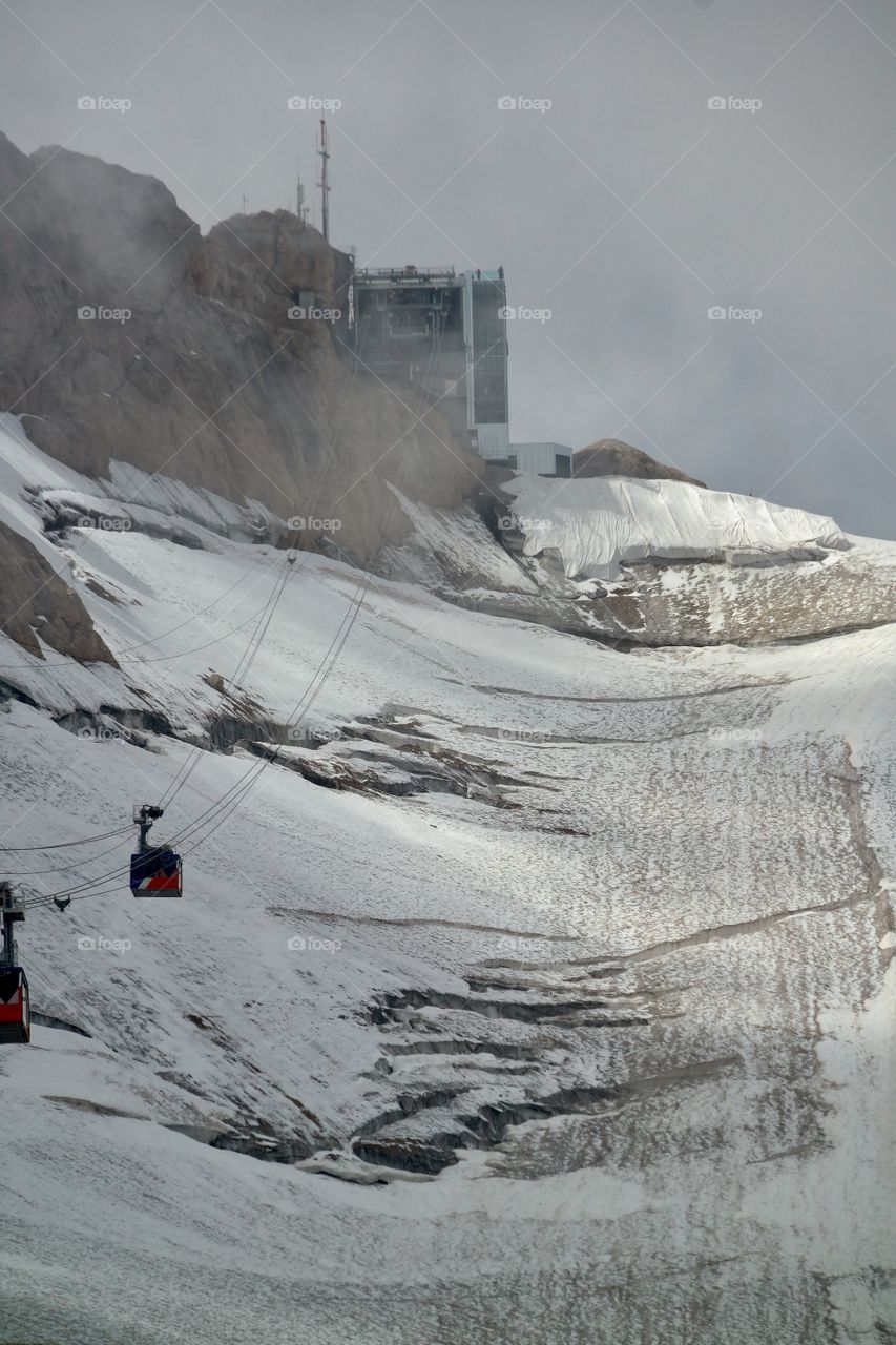 Glacier at summer