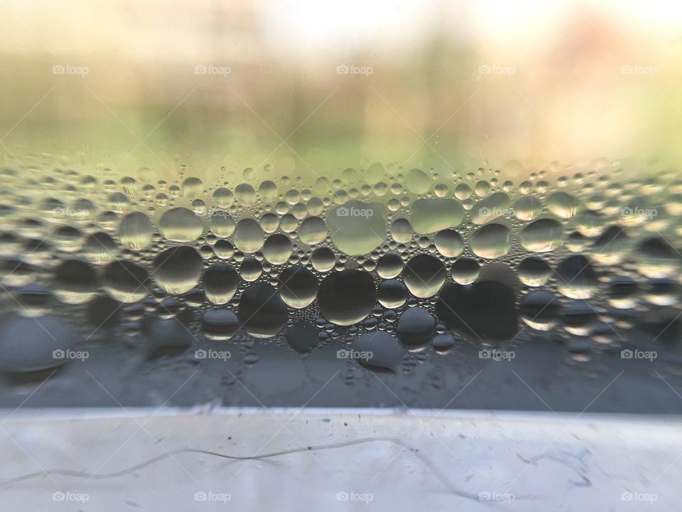 Water droplets