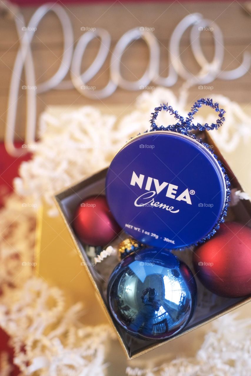 Classic Nivea cream, favorite beauty product