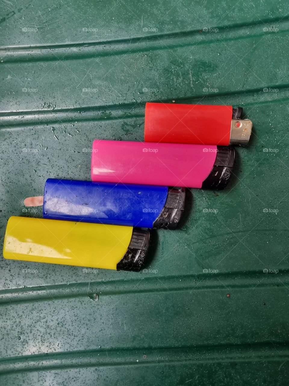 Colorful lighters