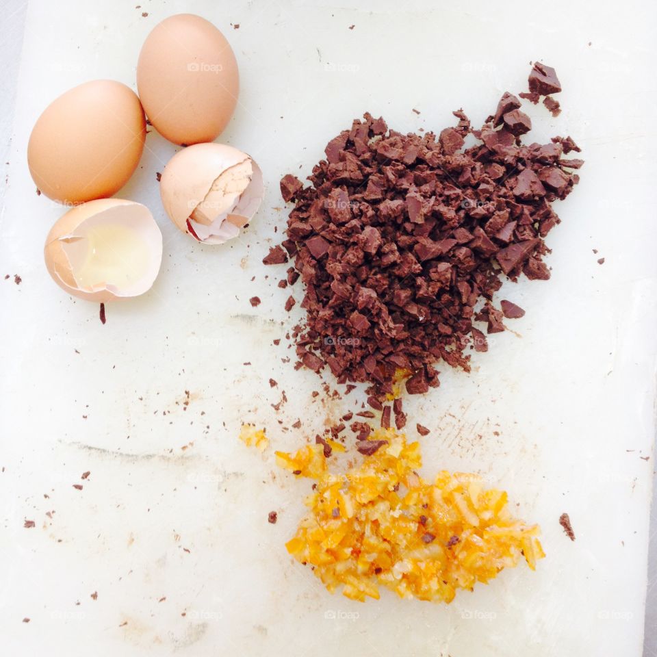 Bittersweet. Stories behind my little kitchent series. 

Chocolate orange - The best friend forever
