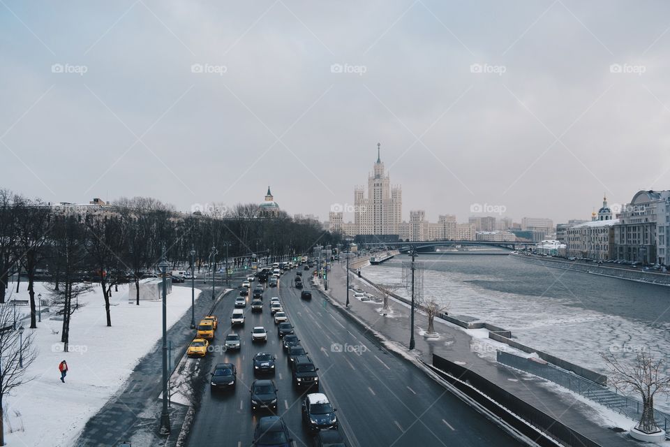 Moscow traffic