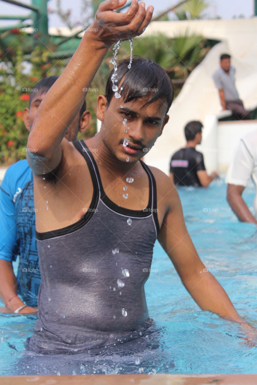 Summer Time Enjoy in water park