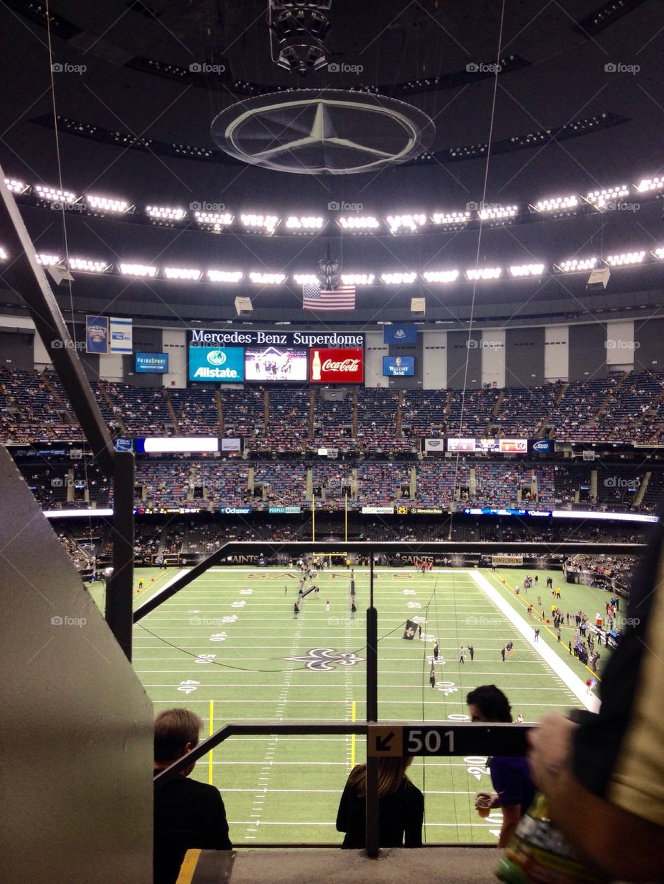 Saints game