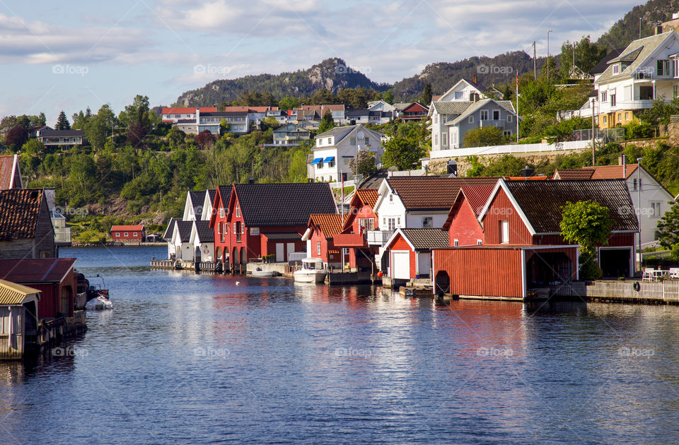 View of houses