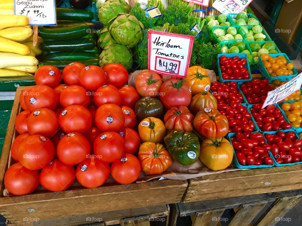 Market Fresh Vegetables