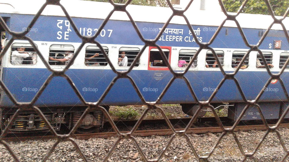 Thane to Mumbai Local Train India.