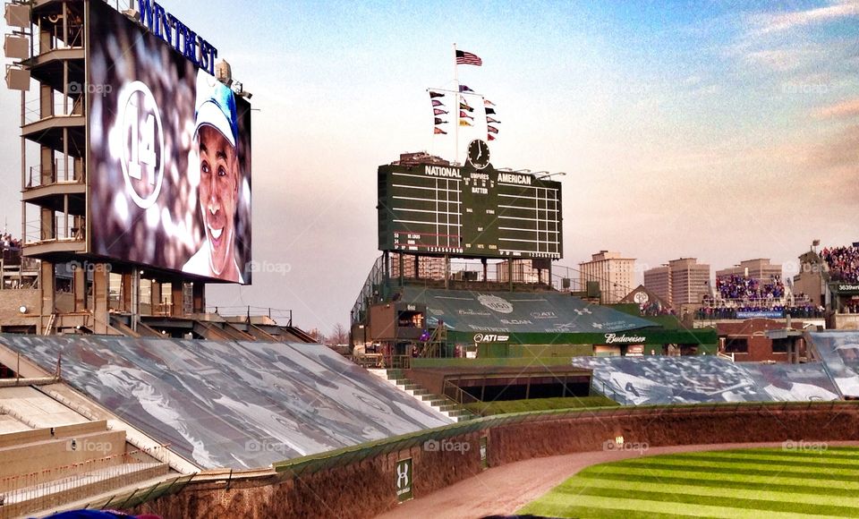 New Wrigley Field. Stadium