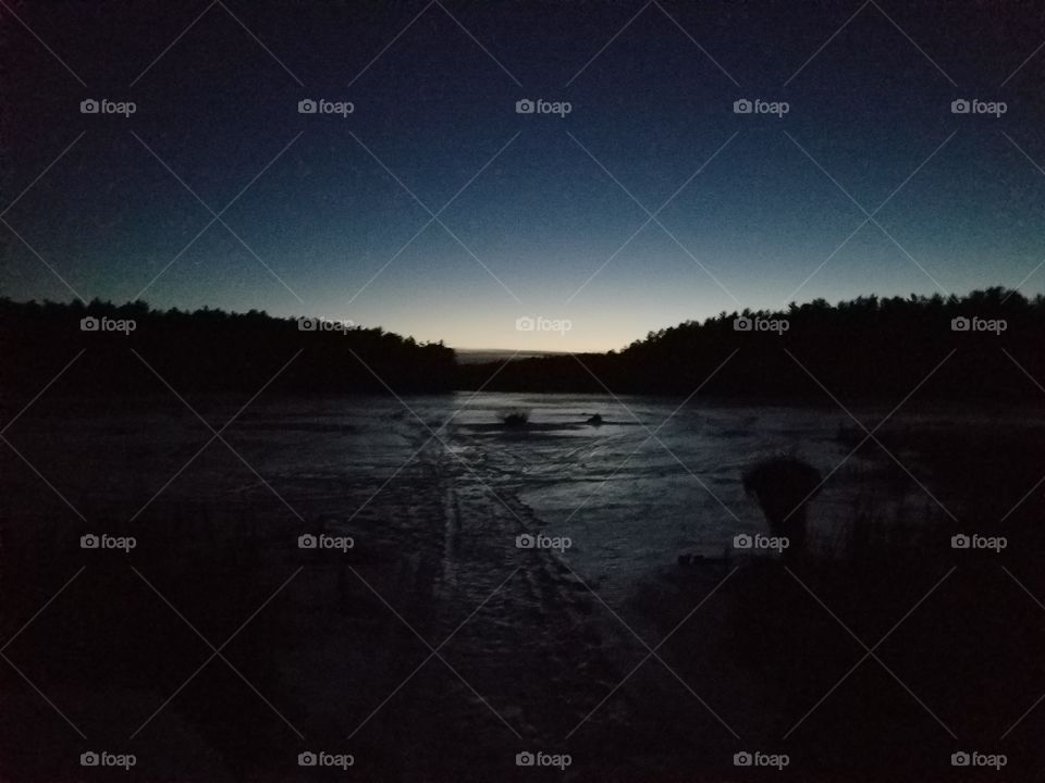 the mystery of the night reflecting with all its might