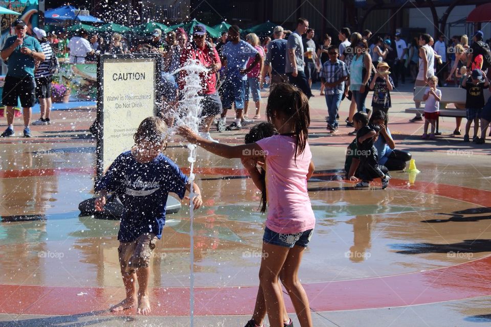 Water Play at The Fair